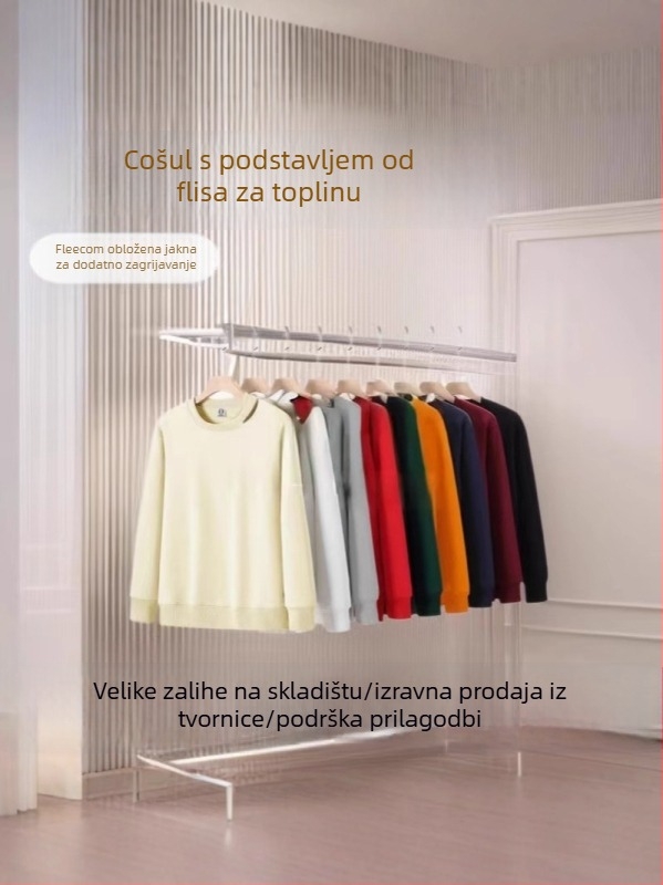 Kapucama suptoj mikina za timske uniforme s izšivkom, 320 g, pamuk 96%+, poliester, trodimenzionalni džepovi