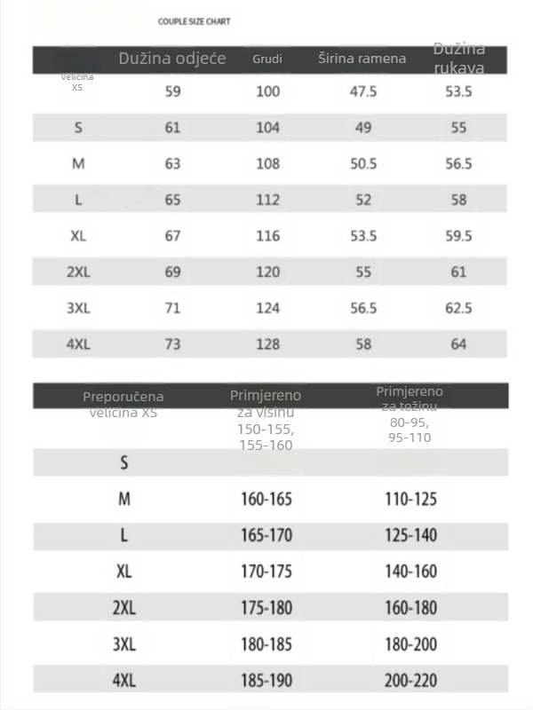 Unisex fleece jakna za vanjske sportove, vjetrovita, s odvojivom unutarnjom podstavom, bez kapulje, poliester materijal