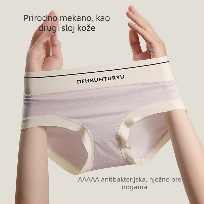 60 komada ženskeh trokutnih gaćica od dugotrajne pamuka, prozračne, antibakterijska zona s 5A mliječnom kiselinom, čisti pamuk