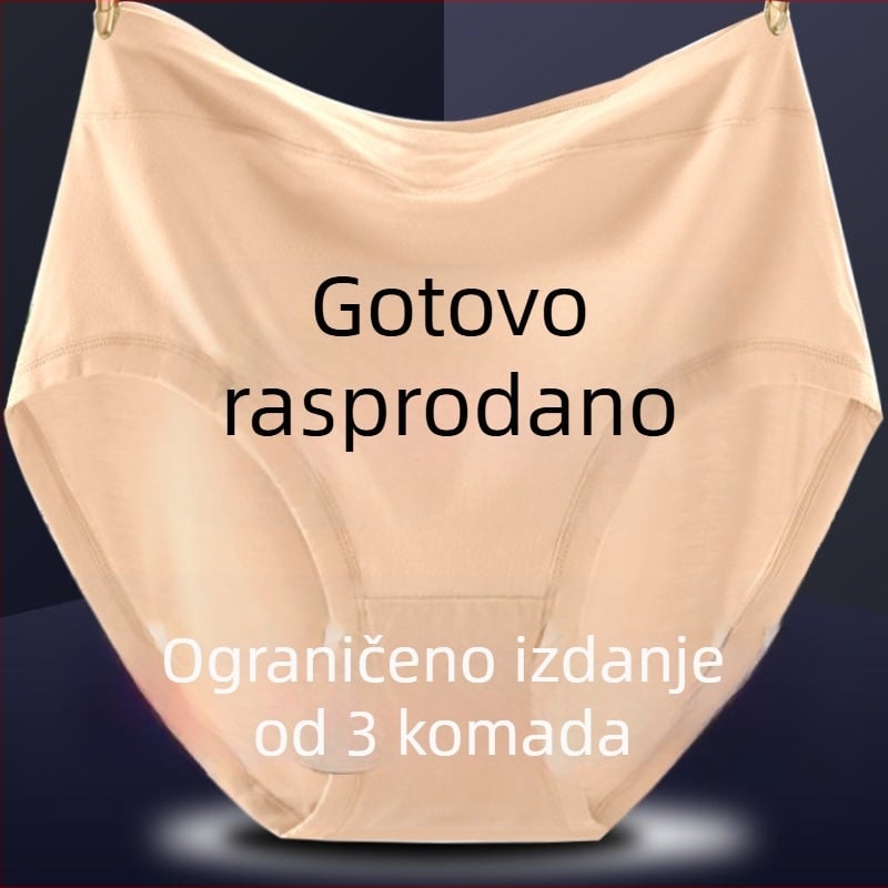 Modalne gaćice za žene, plus veličina, visoki pojas za oblikovanje trbuha