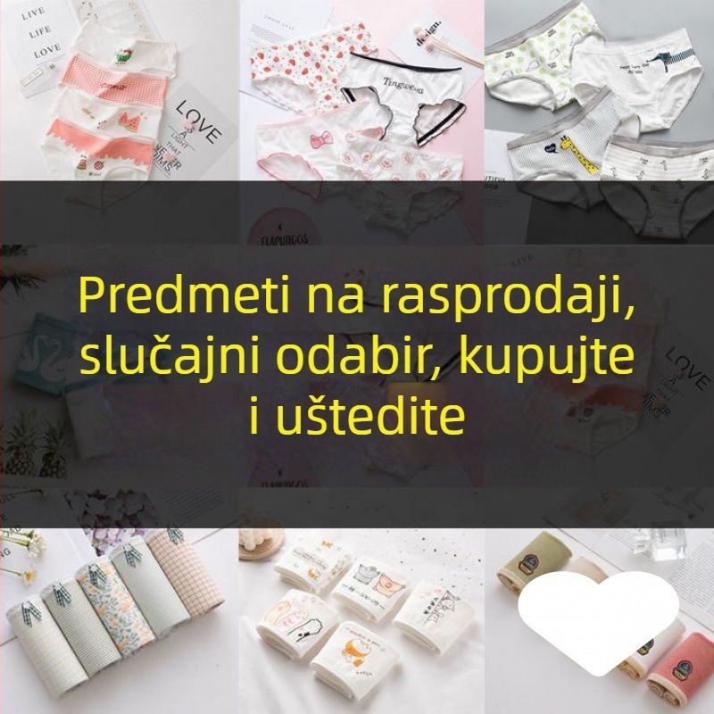 Dječje pamučne gaćice za djevojčice, uzrast 8–15 godina