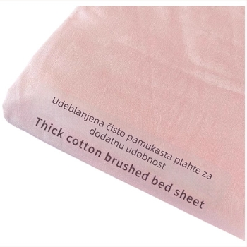 Elastična plahta za madrac, 100% pamuk, jednostavan uzorak, reaktivno bojanje, moderan stil