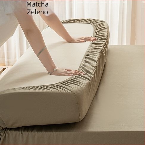 Elastična plahta za madrac, 100% pamuk, jednostavan uzorak, reaktivno bojanje, moderan stil