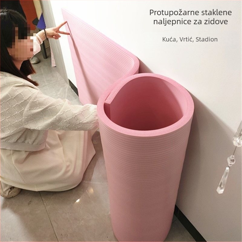 Tekstilna meka zaštita za zidove i stupove u dvorani, korejski stil, uzorak: jedinstven, bez prilagodbe