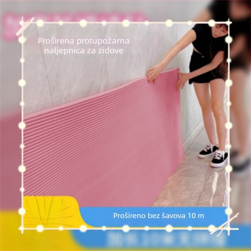 Tekstilna meka zaštita za zidove i stupove u dvorani, korejski stil, uzorak: jedinstven, bez prilagodbe