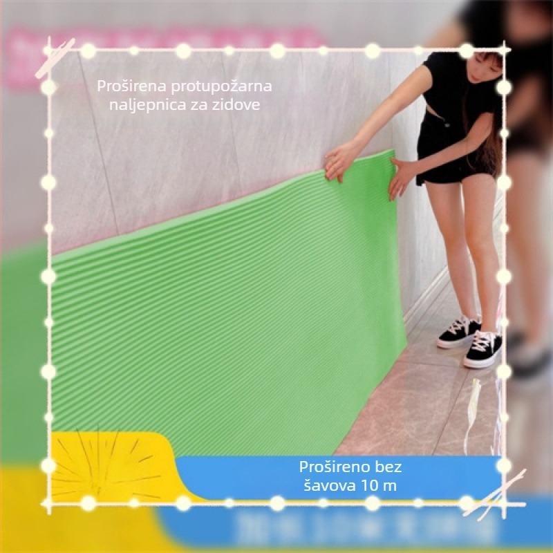 Tekstilna meka zaštita za zidove i stupove u dvorani, korejski stil, uzorak: jedinstven, bez prilagodbe