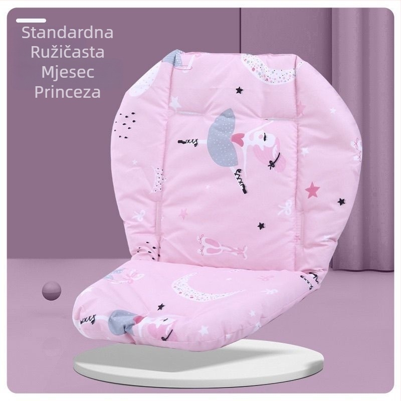 Pamukasta podloga za dječje kolica, debeli jastučić za stražnji dio za sve sezone, univerzalna za stolice za blagovaonu