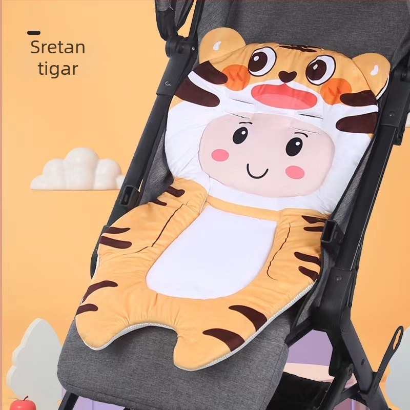 Bean podložak za dječji kolica od kristalnog velura, univerzalna podloga za dječji stolac, mogućnost personalizacije