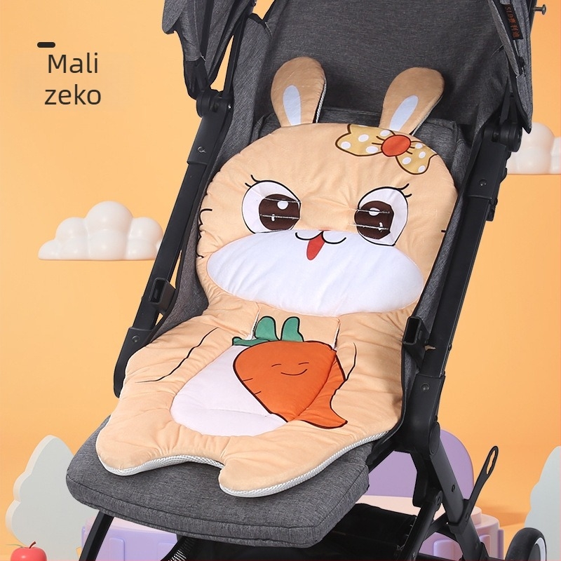 Bean podložak za dječji kolica od kristalnog velura, univerzalna podloga za dječji stolac, mogućnost personalizacije