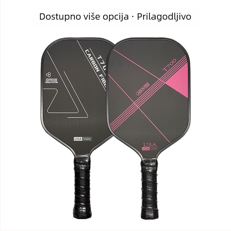 Raketa pickleball za natjecanja – T700 karbonska vlakna, mat završni sloj, težina 235 g, brend Meichang Sporting Goods
