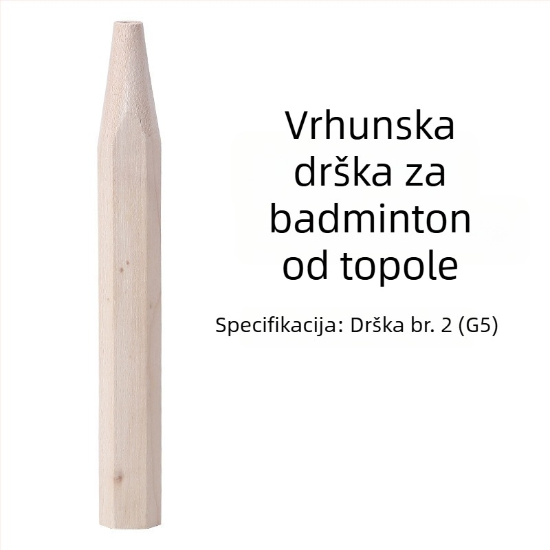 Popravak reketa za badminton i zamjena drvene drške