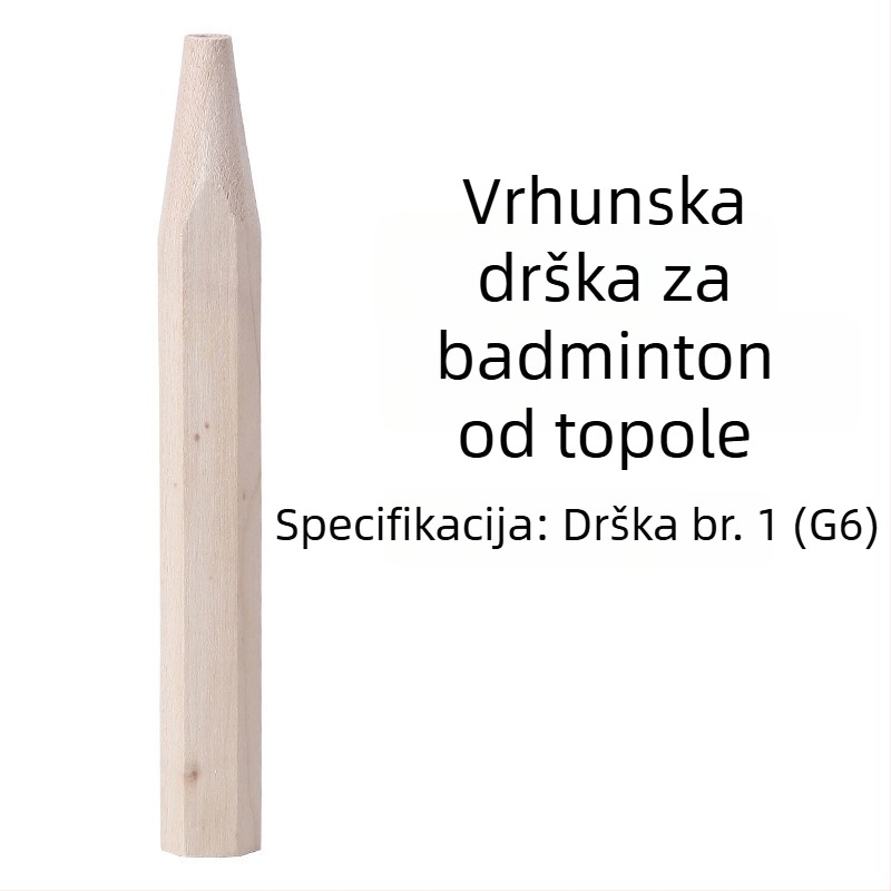 Popravak reketa za badminton i zamjena drvene drške