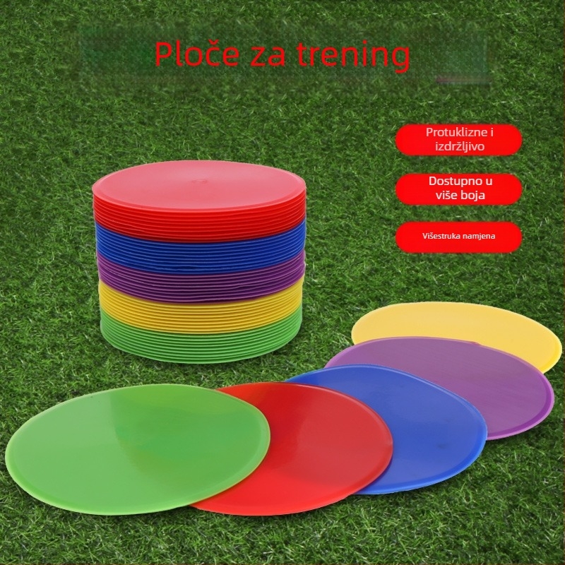 Gumeni označivački disk za nogometnu trening, brenda Neli, pomoć za trening nogometa, košarke i odbojke