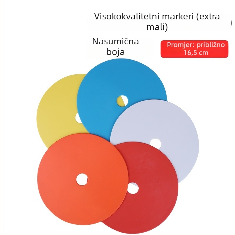 Gumeni označivački disk za nogometnu trening, brenda Neli, pomoć za trening nogometa, košarke i odbojke
