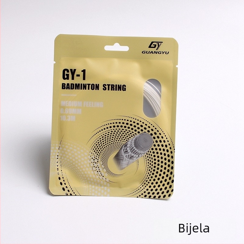Guangyu struna za reket za badminton — visokočvrsta najlon vlakna, pogodna za badminton i stolni tenis