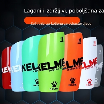 Štitnik za tibiju s debelim umetnim pločom – plastični; prilagodljiv; nogomet