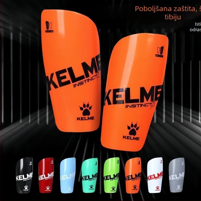 Štitnik za tibiju s debelim umetnim pločom – plastični; prilagodljiv; nogomet