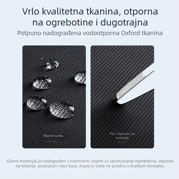 Torba za badminton i teniske rekete, vodootporan Oxford materijal, trostruki čvrsti odjeljak, jednoručni remen, prilagođeni logotip, brenda Brother