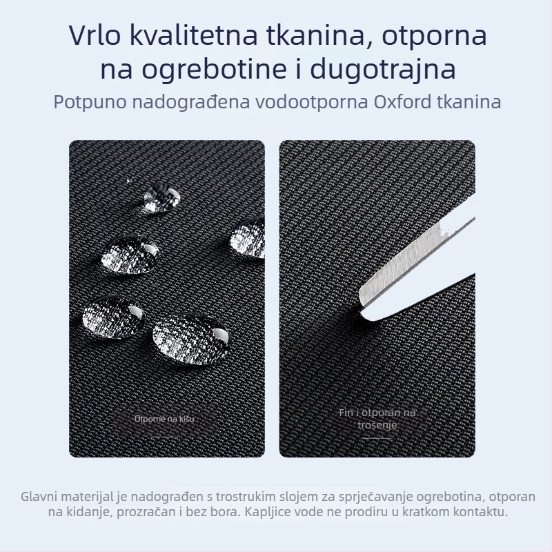 Torba za badminton i teniske rekete, vodootporan Oxford materijal, trostruki čvrsti odjeljak, jednoručni remen, prilagođeni logotip, brenda Brother