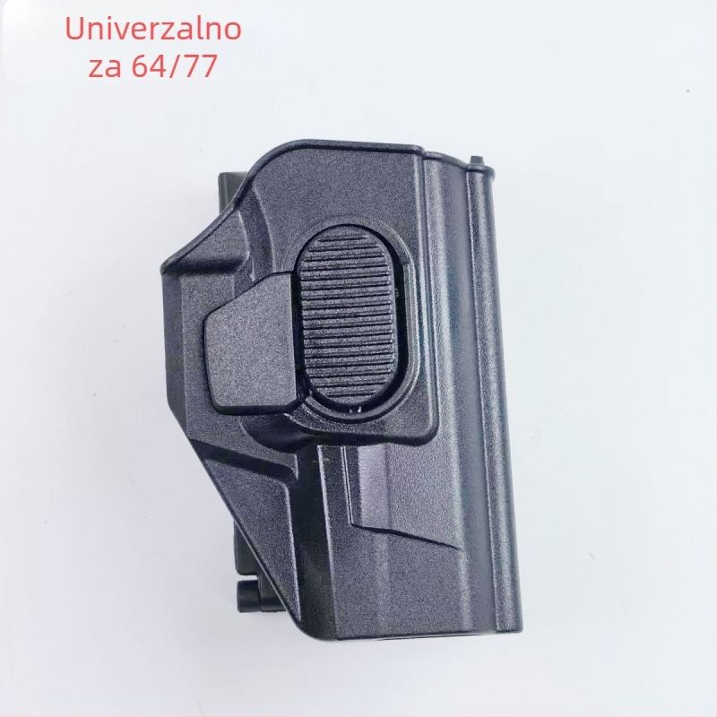 Taktična futrola Glock za pojas, brzo izdvajanje, metalno-plastična futrola za trening, za vanjsku upotrebu (Materijal: čelik/plastika; Spol: unisex; Područje primjene: vanjski sportovi; Funkcije: proširenje, smanjenje tereta)