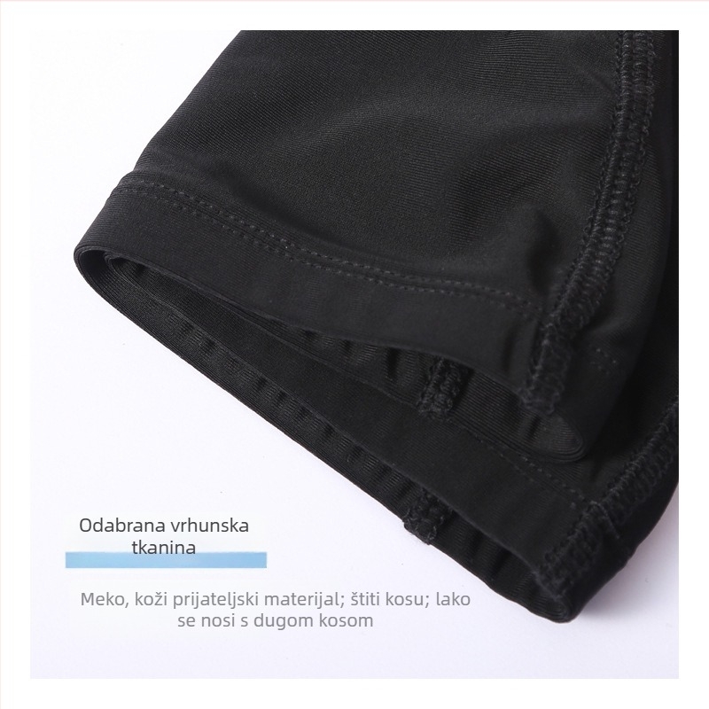 FRLO Plivačka kapa za odrasle - Ugodna zaštita ušiju, Brzo sušenje najlona, Pogodno za dugu kosu, Uzorak tiska