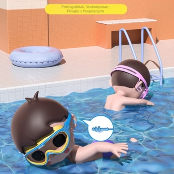 Dječje plivačke naočale Youyou s PC lećama