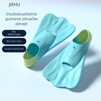 Jettiger silikonske plivačke peraje za šnorkanje za odrasle, unisex