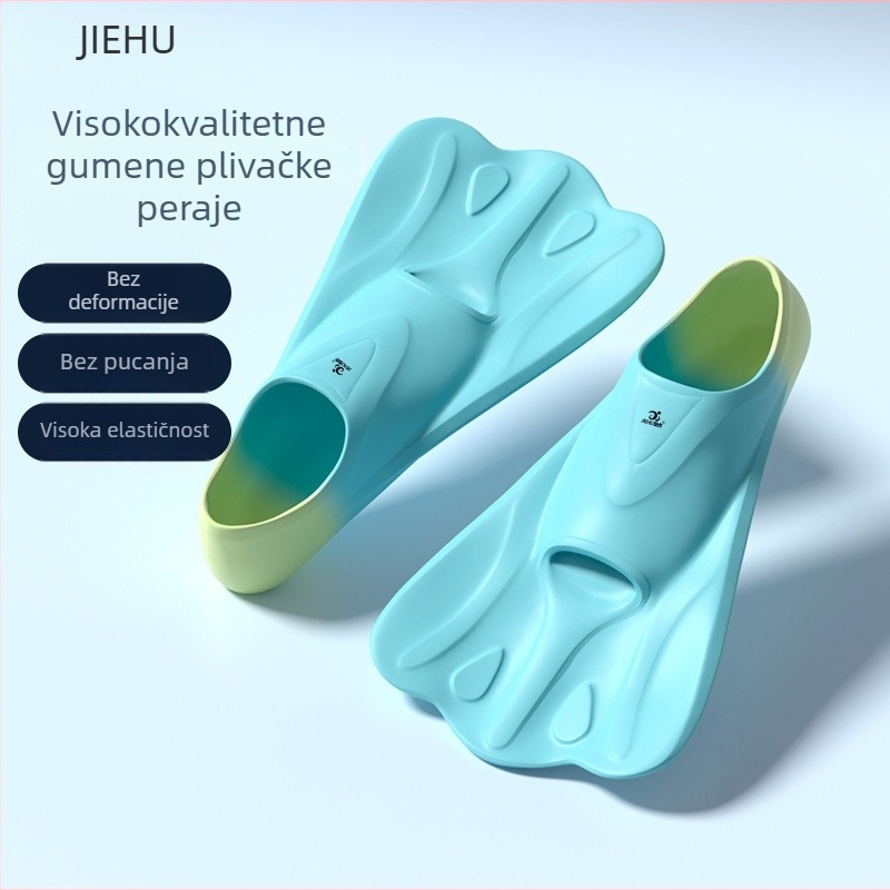 Jettiger silikonske plivačke peraje za šnorkanje za odrasle, unisex