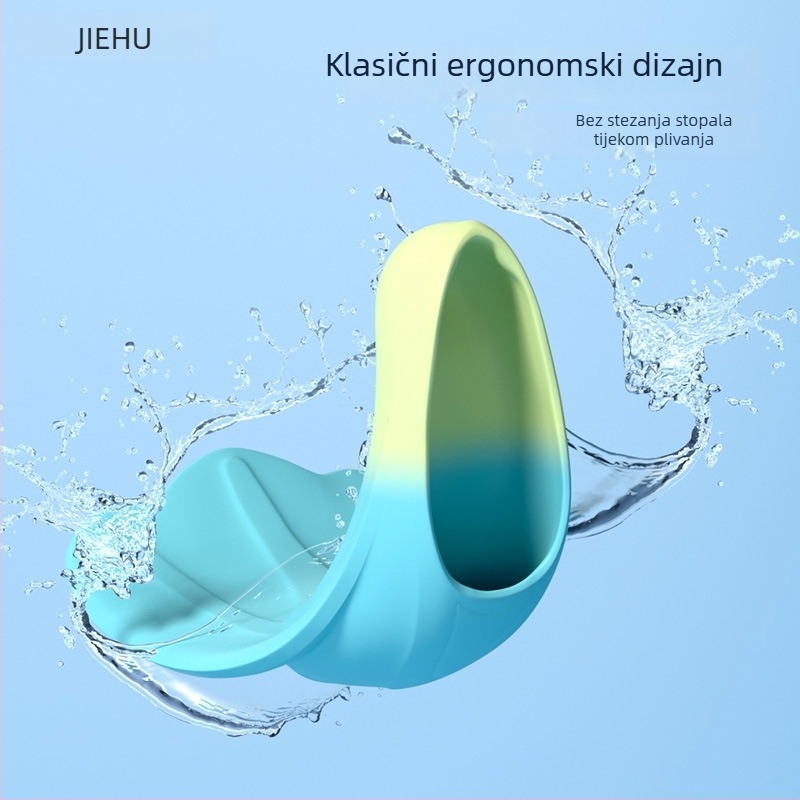 Jettiger silikonske plivačke peraje za šnorkanje za odrasle, unisex