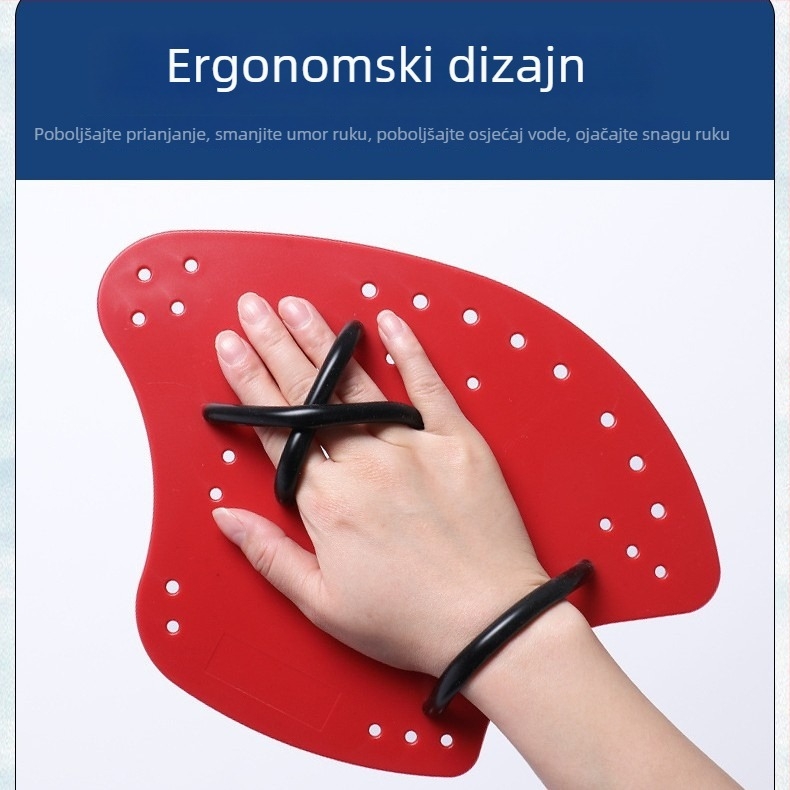 Silikonske ručne plutve za plivanje – trening za odrasle i djecu