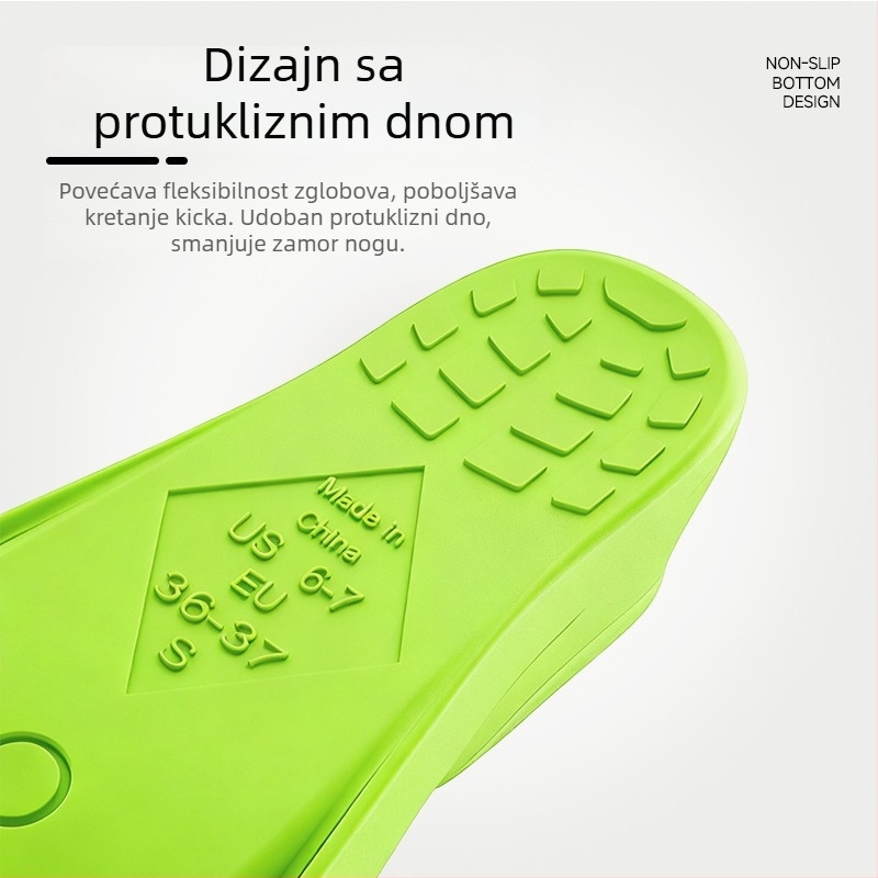 Silikonske kratke plivačke peraje za slobodni stil, Luckyfish marka, materijal PP+TPE, pogodno za djecu i odrasle, profesionalni trening plivanja