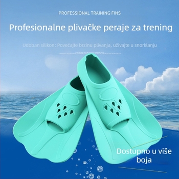 Zhiyang silikon kratke plivačke peraje – prilagodljive profesionalne trening peraje
