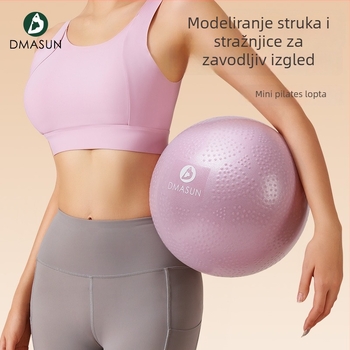 Pilates mini lopta za podizanje kukova i vježbanje cijelog tijela, anti-burst ABS materijal