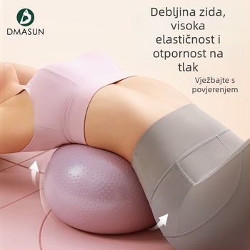 Pilates mini lopta za podizanje kukova i vježbanje cijelog tijela, anti-burst ABS materijal