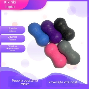 Moe Taki TPE joga lopta – masaža fascije, ne-naduvljiva, za leđa i vrat, 70–350 g