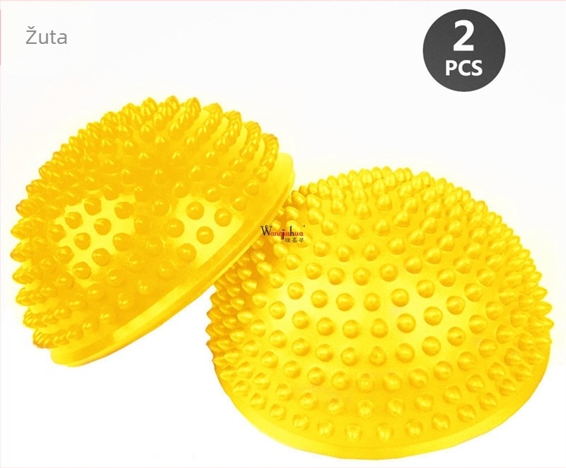 Yoga lopta Wang Jiahua, PVC, 0,5 kg, napuhuje se