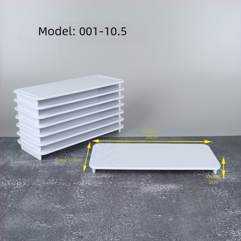 Baobang melaminski tanjur za goveđe meso za hot pot, kvadratni, glazirana površina, mogućnost tiska logotipa