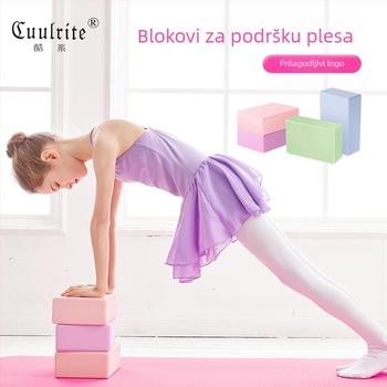 Joga blok EVA visoke gustoće, jednostavan dizajn, za fitness i ples, za početnike i djecu