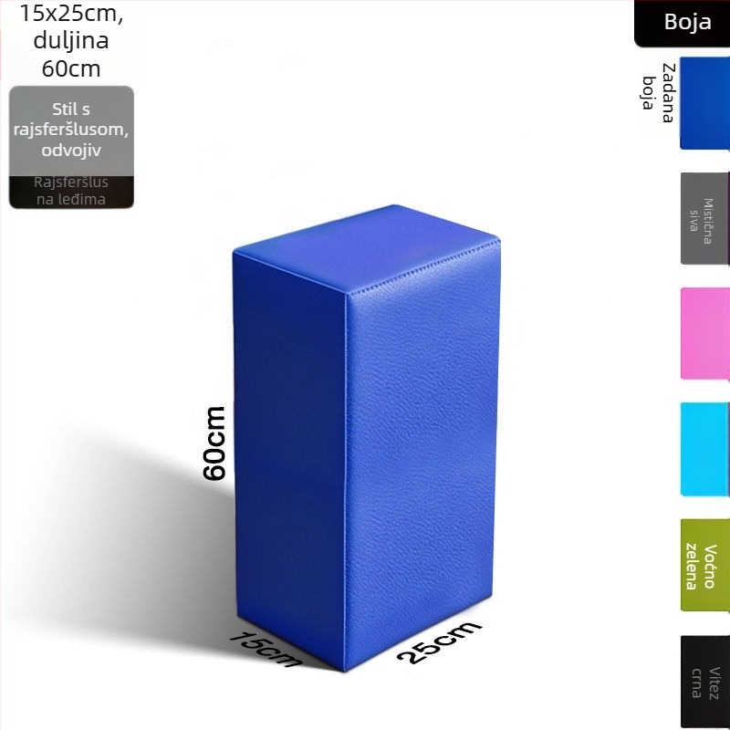 PU joga blok za istezanje nogu, 2 kg, debljina 5 cm, Xin Energy