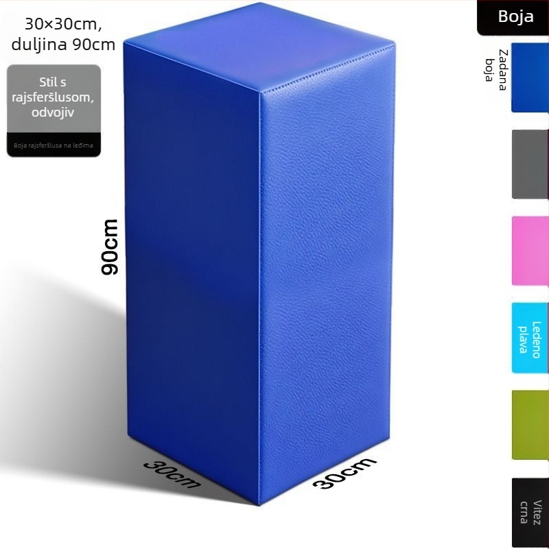 PU joga blok za istezanje nogu, 2 kg, debljina 5 cm, Xin Energy