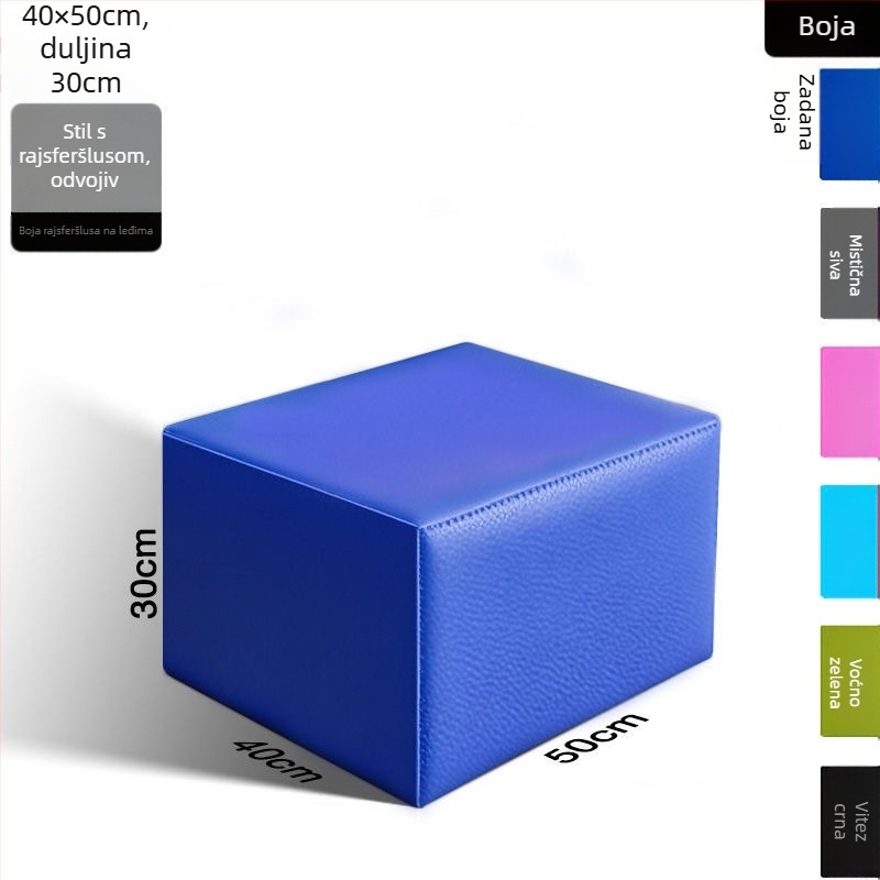 PU joga blok za istezanje nogu, 2 kg, debljina 5 cm, Xin Energy