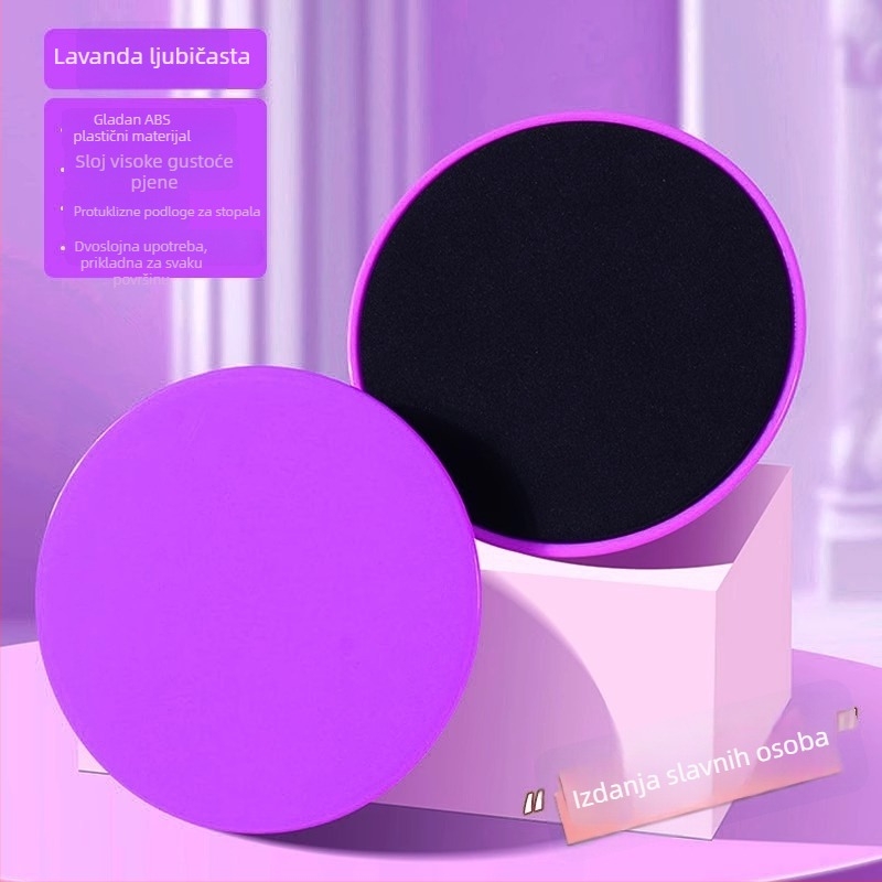 Pilates klizni disk za jogu i fitness; trener za noge za mršavljenje i oblikovanje nogu; vježbe za vanjske strane bedara