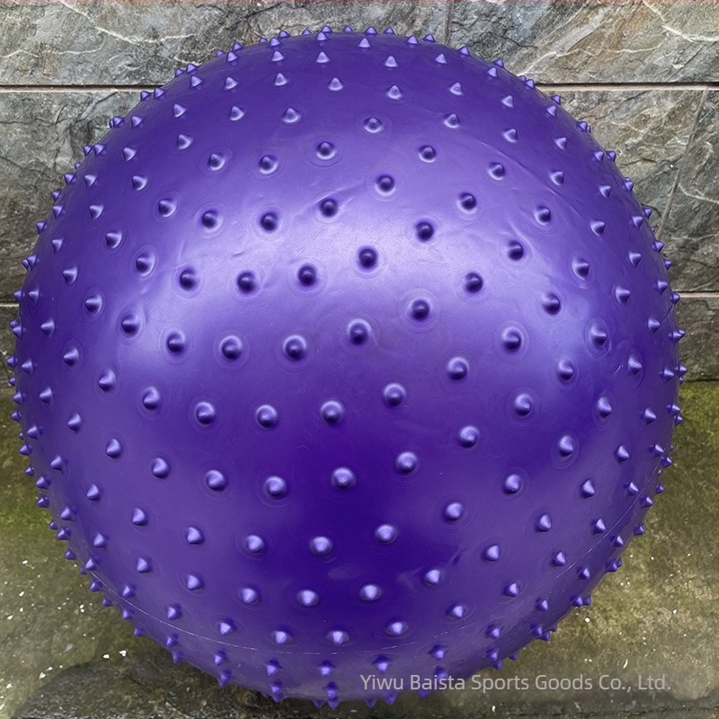 Joga lopta s masažnim točkama, protivklizna, otporna na eksploziju, napuhljiva od PVC-a za fitness i zdravstvenu masažu