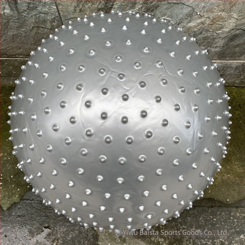 Joga lopta s masažnim točkama, protivklizna, otporna na eksploziju, napuhljiva od PVC-a za fitness i zdravstvenu masažu