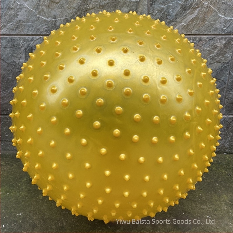 Joga lopta s masažnim točkama, protivklizna, otporna na eksploziju, napuhljiva od PVC-a za fitness i zdravstvenu masažu