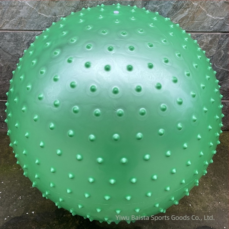 Joga lopta s masažnim točkama, protivklizna, otporna na eksploziju, napuhljiva od PVC-a za fitness i zdravstvenu masažu