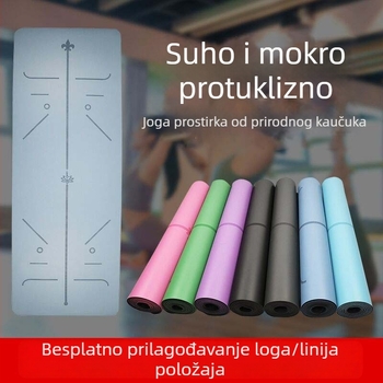 Joga podloga Ten Thousand Enemies — PU i prirodna guma, protuklizni obrazac držanja tijela, debljina 5 mm, težina 3300 g, prilagodljiva obrada i licencirana privatna marka