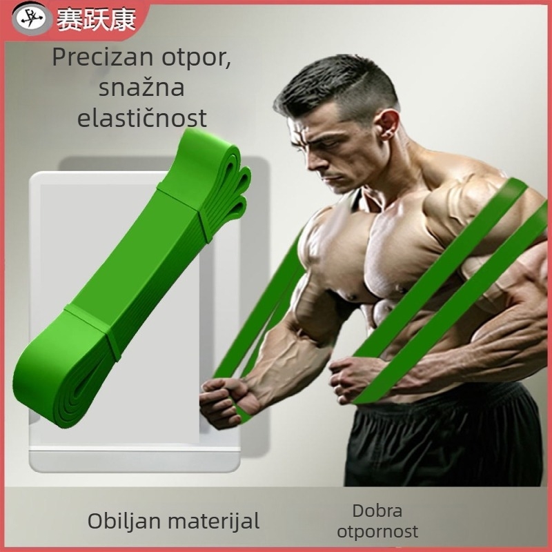 Višestruka TPE traka za zatezanje za zgibove, mogućnost vlastitog logotipa, pogodna za odrasle i djecu, za fitness i joga istezanje