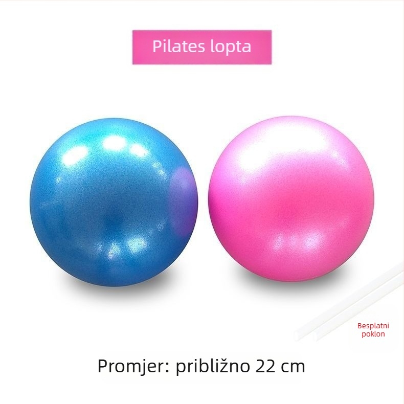 Joga lopta - plastična, ne napuhuje se, za kućnu upotrebu