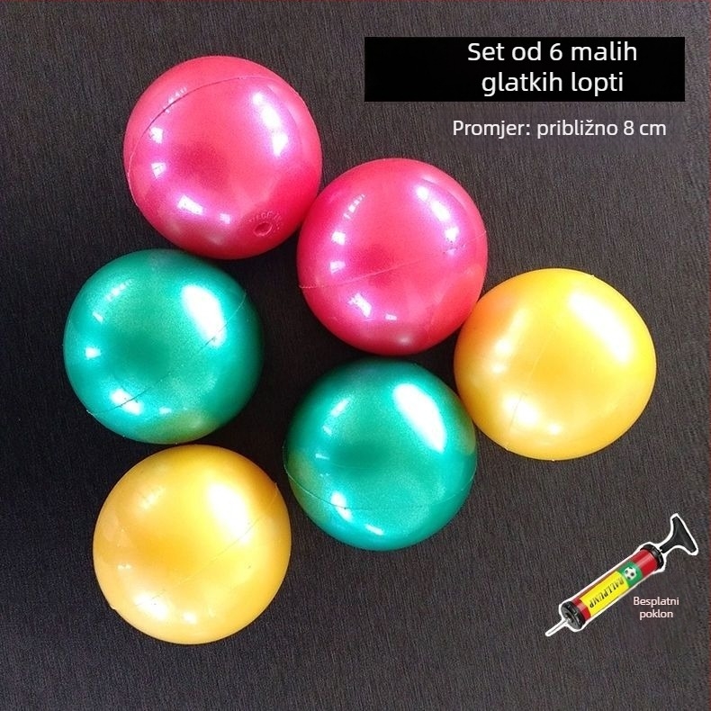 Joga lopta - plastična, ne napuhuje se, za kućnu upotrebu